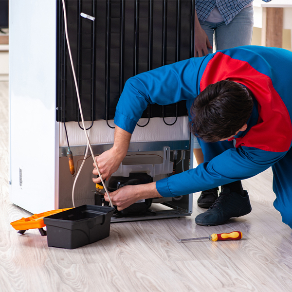 how much do you charge for refrigerator repair services in Vandalia Missouri